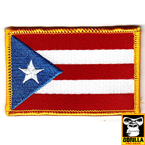PUERTO RICO FLAG PATCH