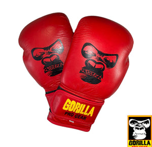 BLACK 16 OZ. GORILLA PRO GEAR BOXING GLOVES