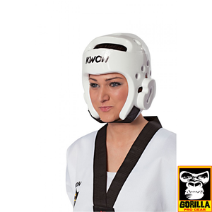 MEDIUM WT APPROVED HEAD GUARD WHITE