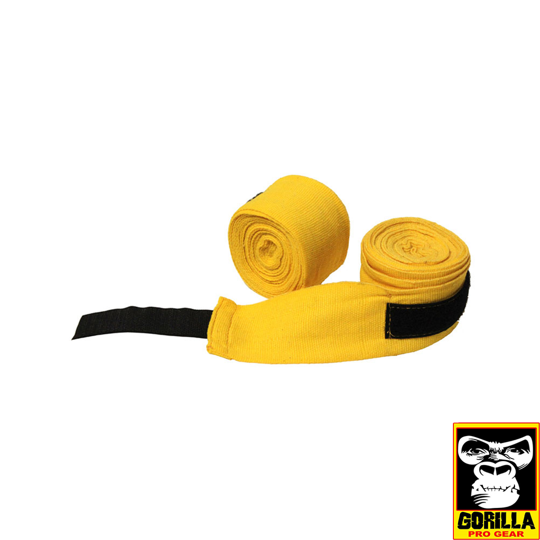YELLOW HAND WRAPS 180 INCHES