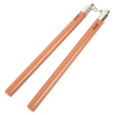 10 IN. NUNCHAKUS WITH CHAIN FOR KID'S