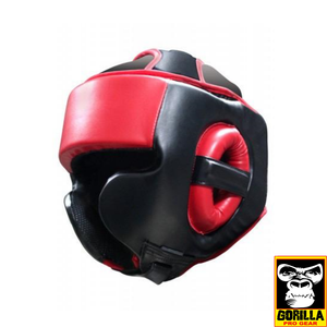 RED BOXING HEAD GUARD