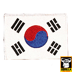 KOREA - WHITE BORDER PATCH