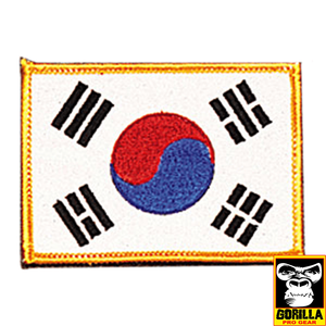 KOREA-GOLD BORDER PATCH